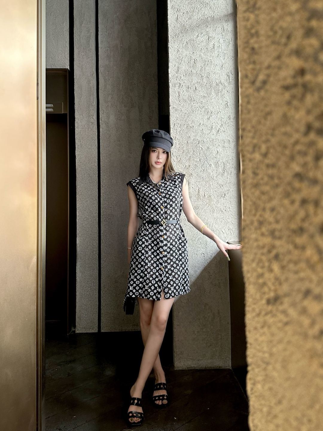 NO:855345,Model pictures,Louis Vuitton-clothing,louis vuitton,19860909模特图,路易威登-服装,louis vuitton,,Women's clothing