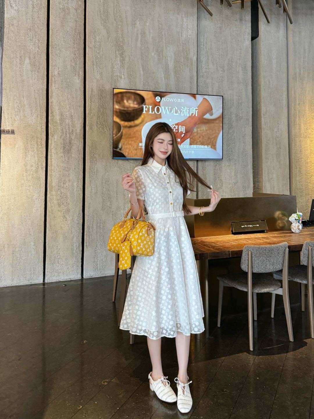 NO:865618,Model pictures,Louis Vuitton-clothing,louis vuitton,19860909模特图,路易威登-服装,louis vuitton,,Women's clothing