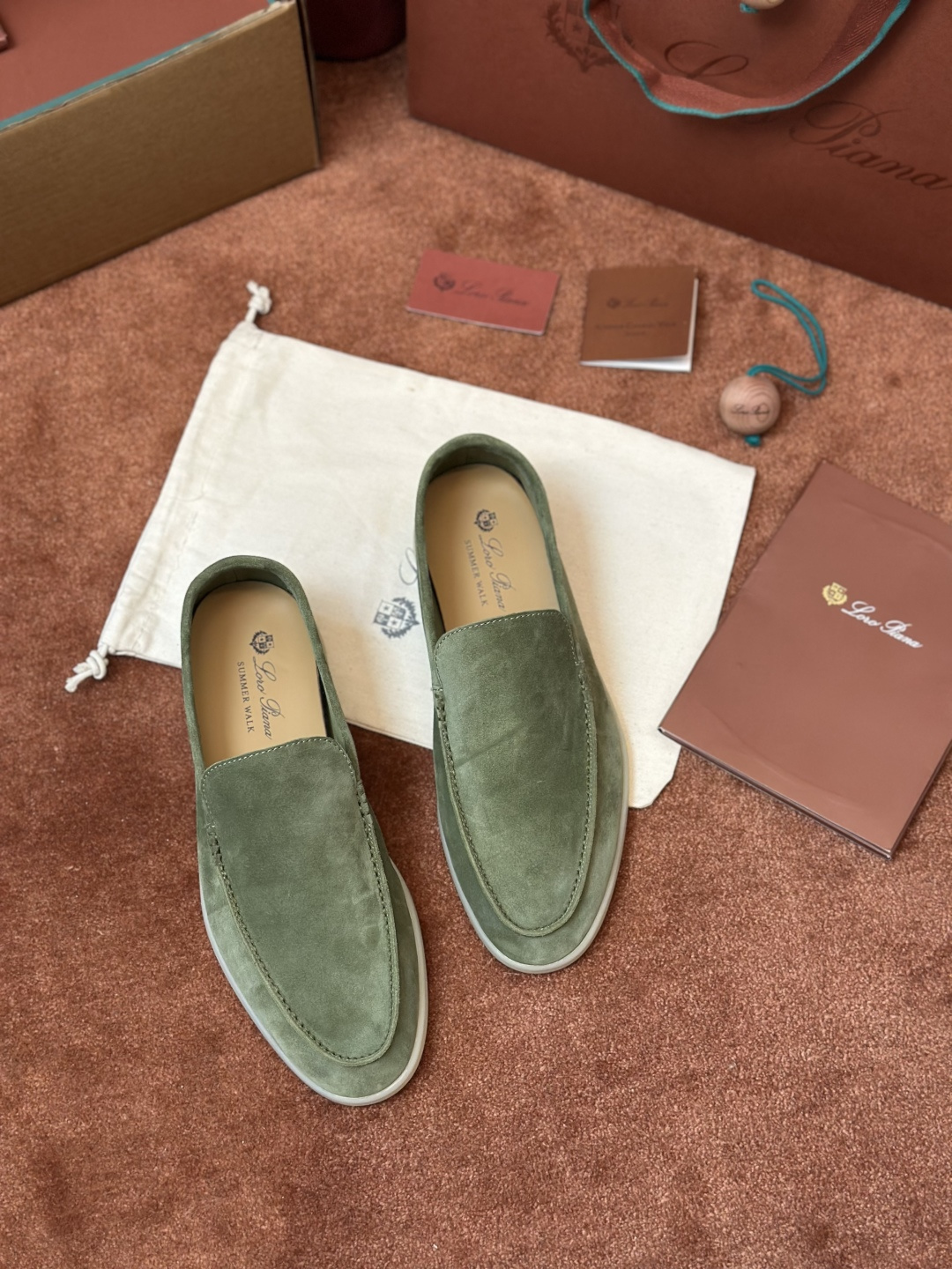 Мужские мокасины Loro Piana Summer Walk