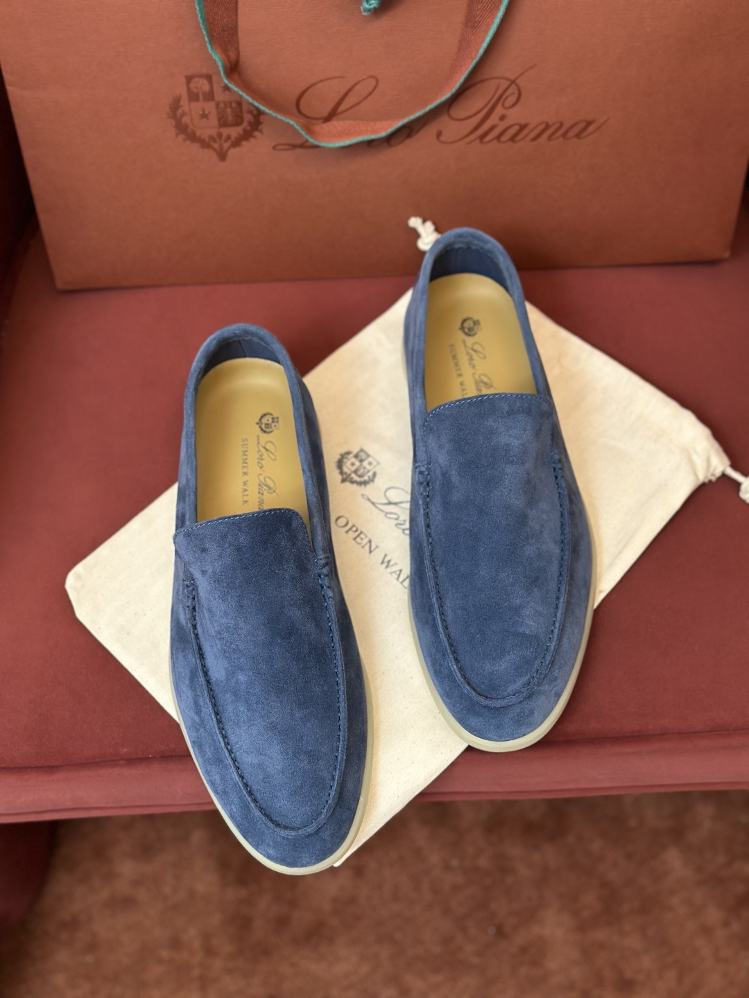 Loro Piana Summer Walk мужские мокасины