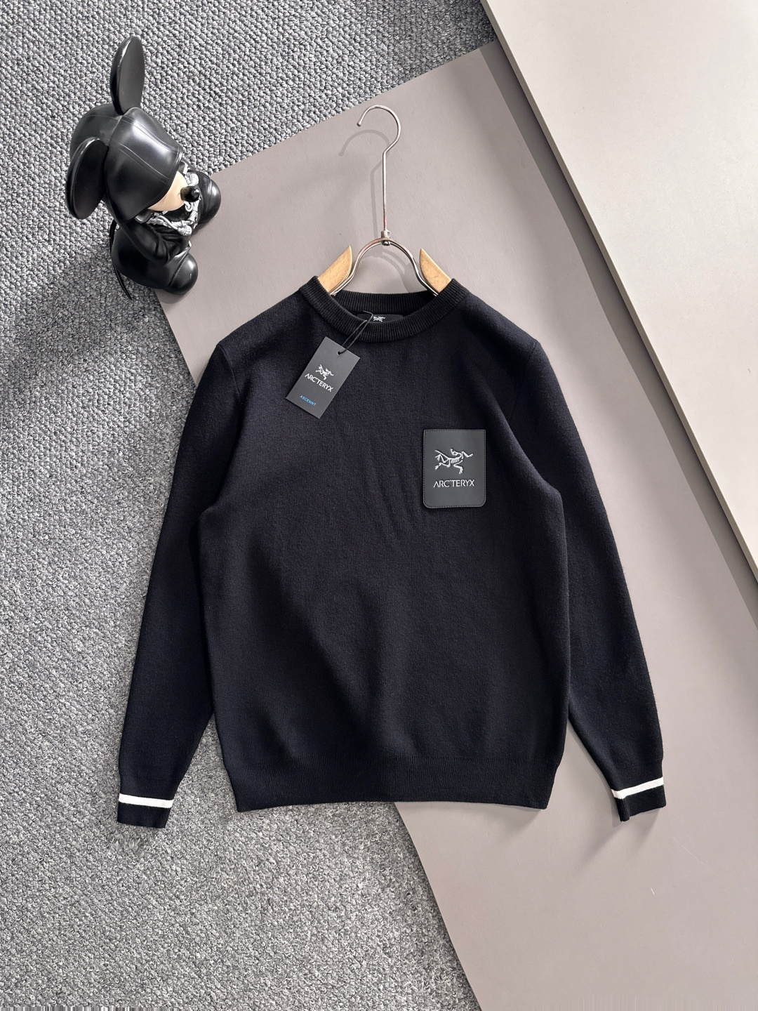 ARC'TERYX 2025秋冬新款羊毛毛衣 高品质意大利进口羊毛混纺面料，高密度针织，时尚百搭毛衣，帅