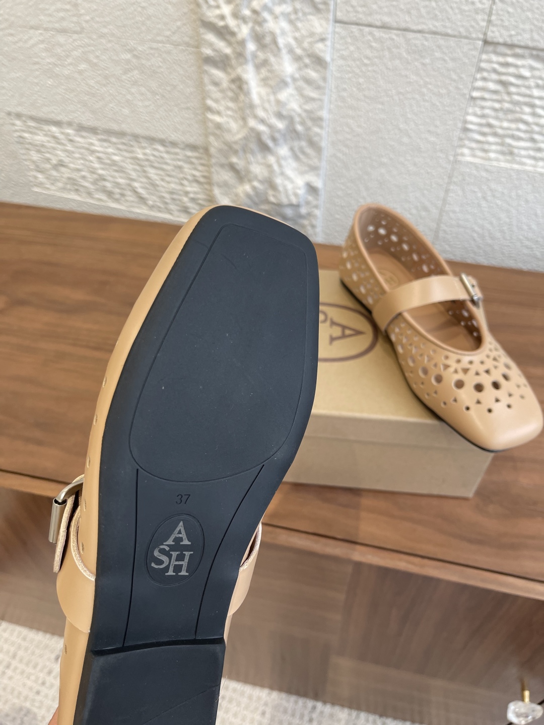 ASH 25s: Stylish Breathable Shoes with Cow and Sheep Skin, Sizes 35-40 - 图片 7