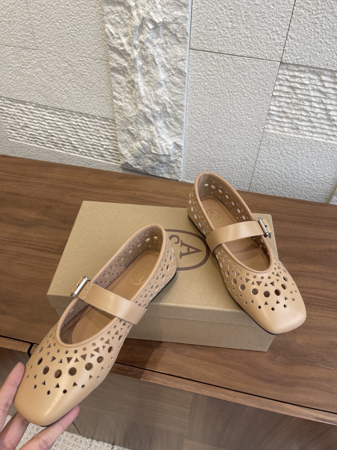 ASH 25s: Stylish Breathable Shoes with Cow and Sheep Skin, Sizes 35-40 - 图片 5