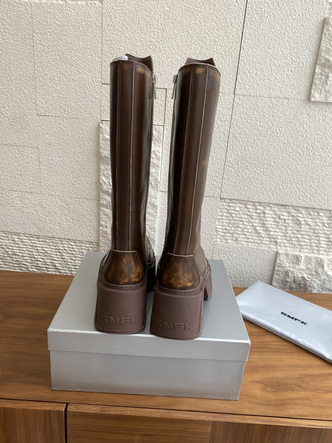 SMFK Mirage Machine Boots: Luxury Leather Shoes Inspired by GT-Runner Vehicles - 图片 8