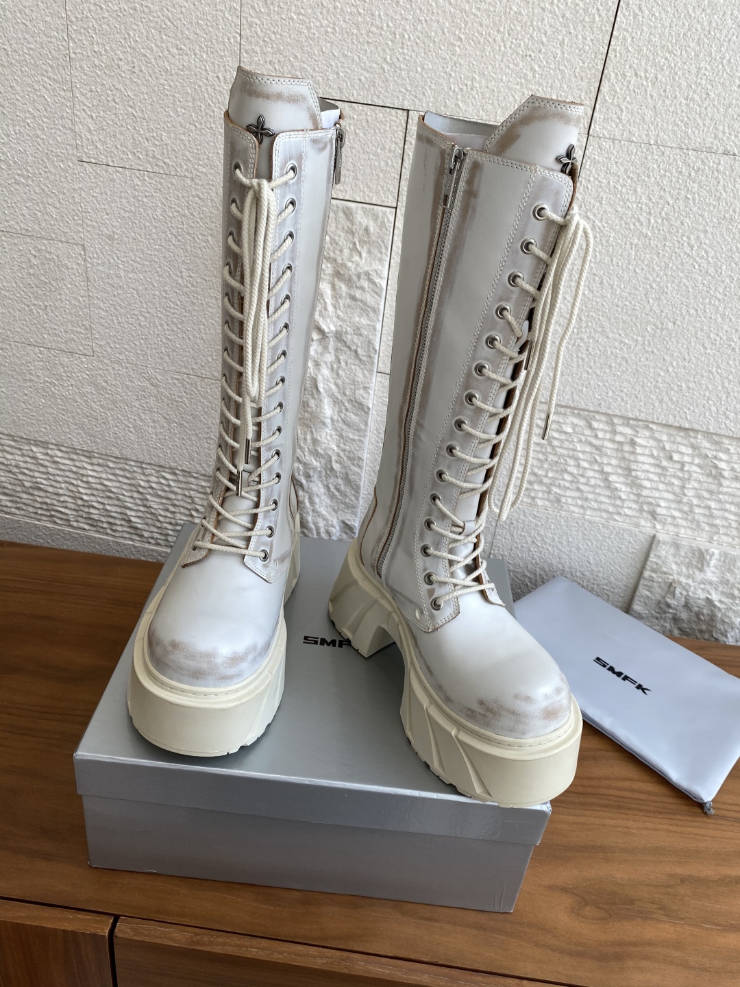 SMFK Mirage Machine Boots: Luxury Leather Shoes for Summer Adventure - 图片 5