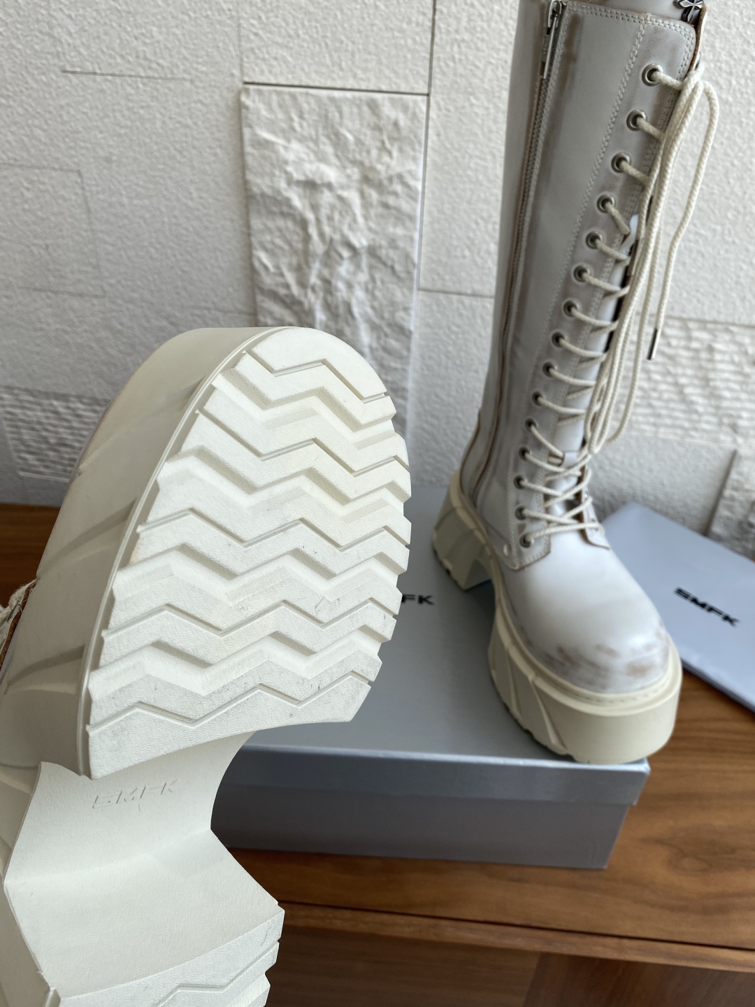 SMFK Mirage Machine Boots: Luxury Leather Shoes for Summer Adventure - 图片 7