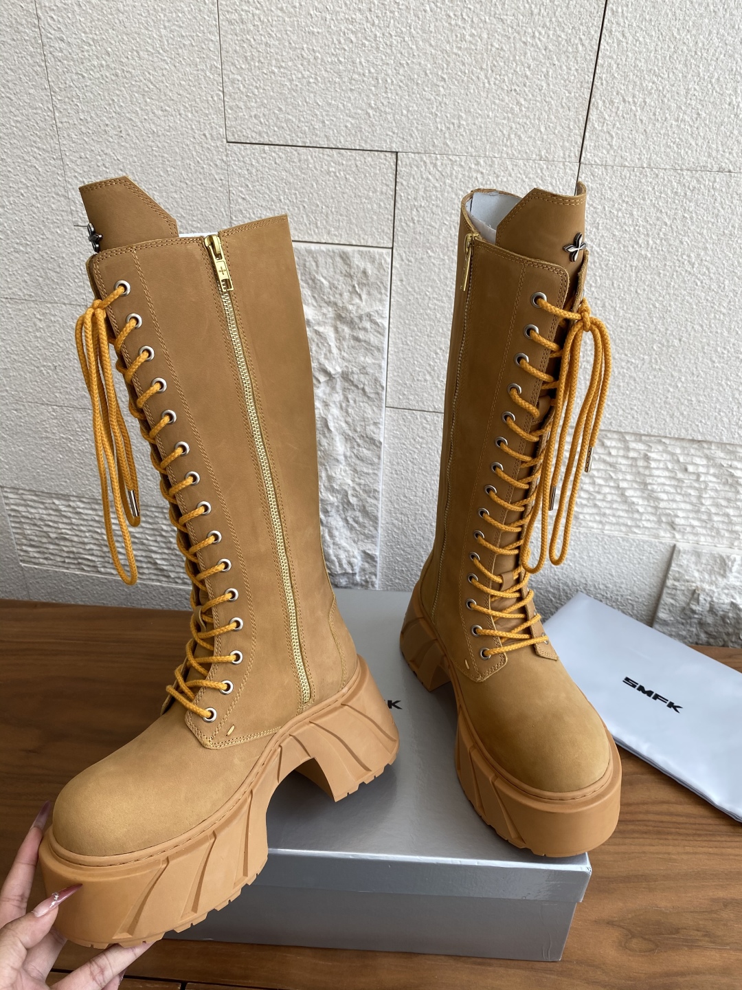 SMFK Mirage Machine Boots: Luxury Leather Shoe Collection Inspired by GT Cars - 图片 5
