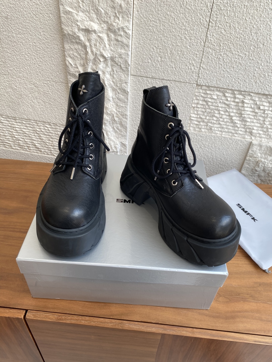 SMFK Mirage Machine Boots: Luxury Leather Shoes Inspired by GTT-Runner - 图片 5