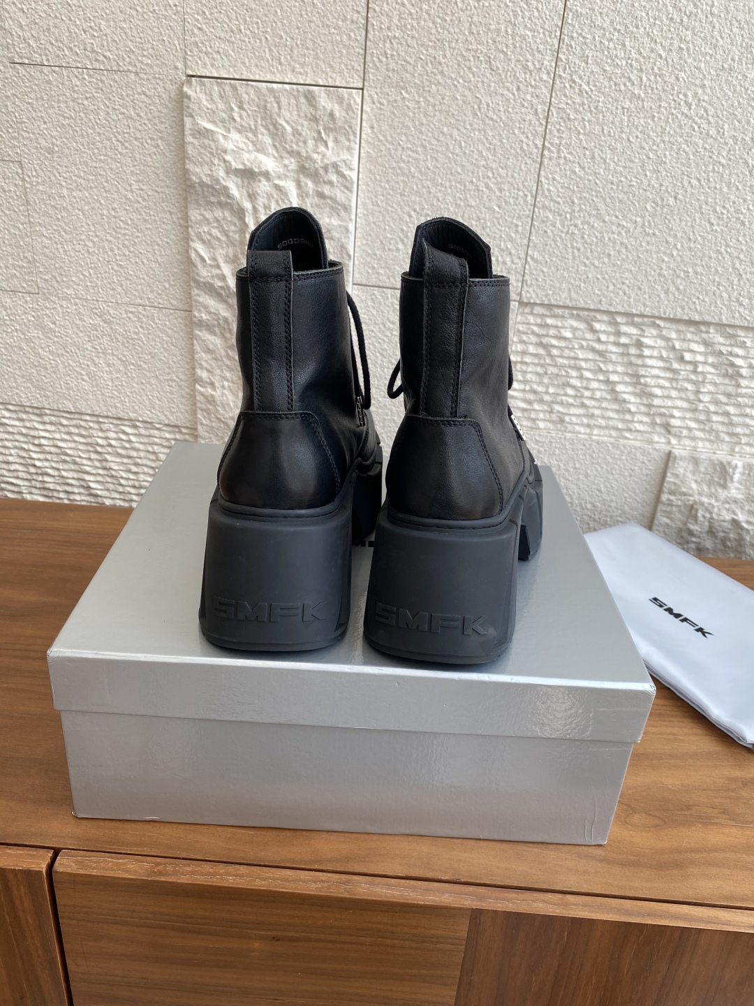 SMFK Mirage Machine Boots: Luxury Leather Shoes Inspired by GTT-Runner - 图片 8