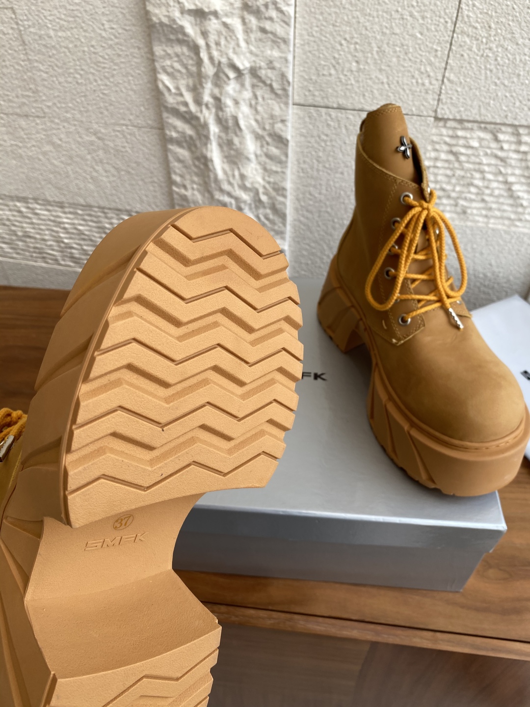 SMFK Mirage Machine Boots: GT-inspired luxury leather shoe boots for summer adventures. - 图片 7
