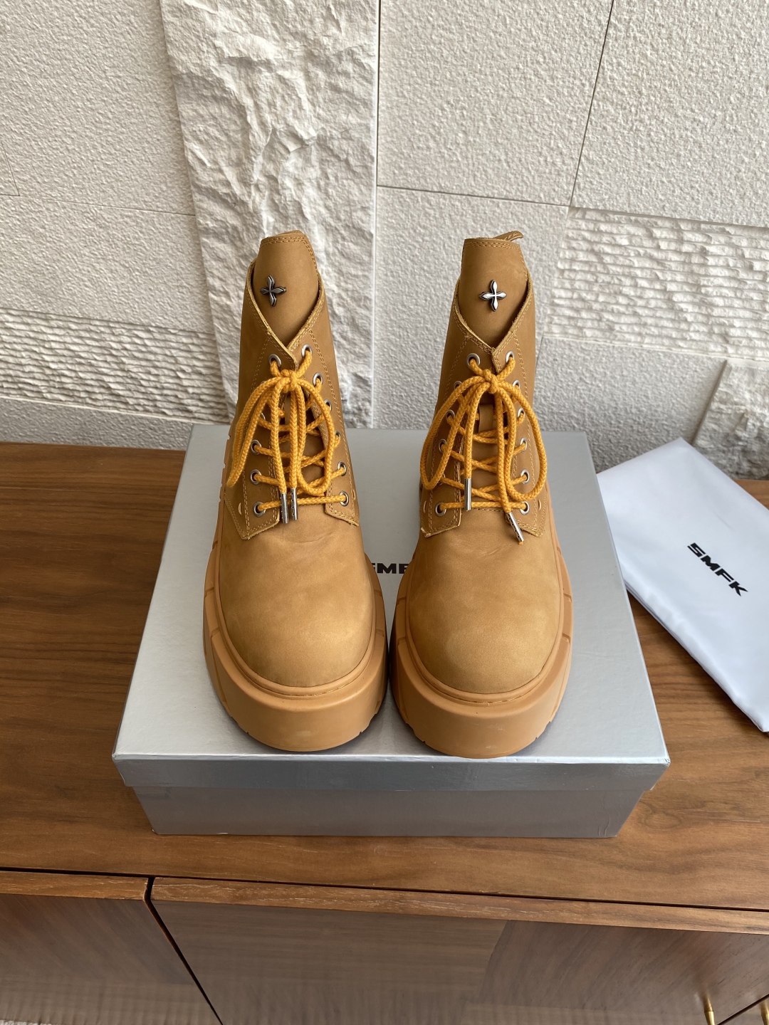 SMFK Mirage Machine Boots: GT-inspired luxury leather shoe boots for summer adventures. - 图片 3