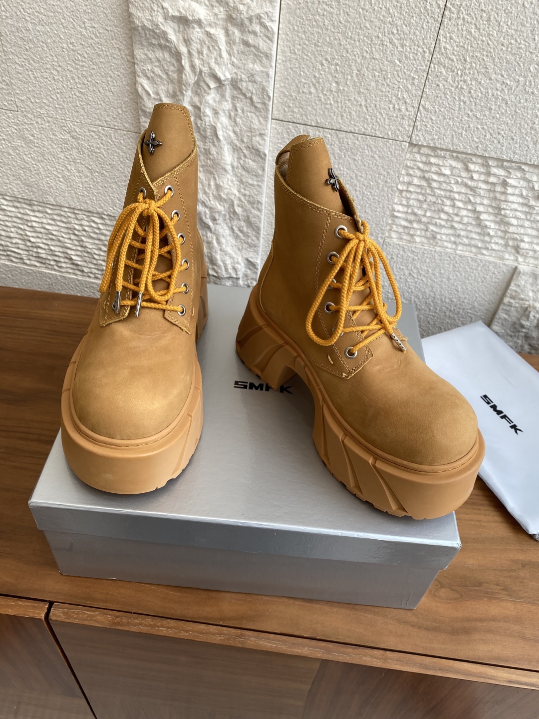 SMFK Mirage Machine Boots: GT-inspired luxury leather shoe boots for summer adventures. - 图片 2