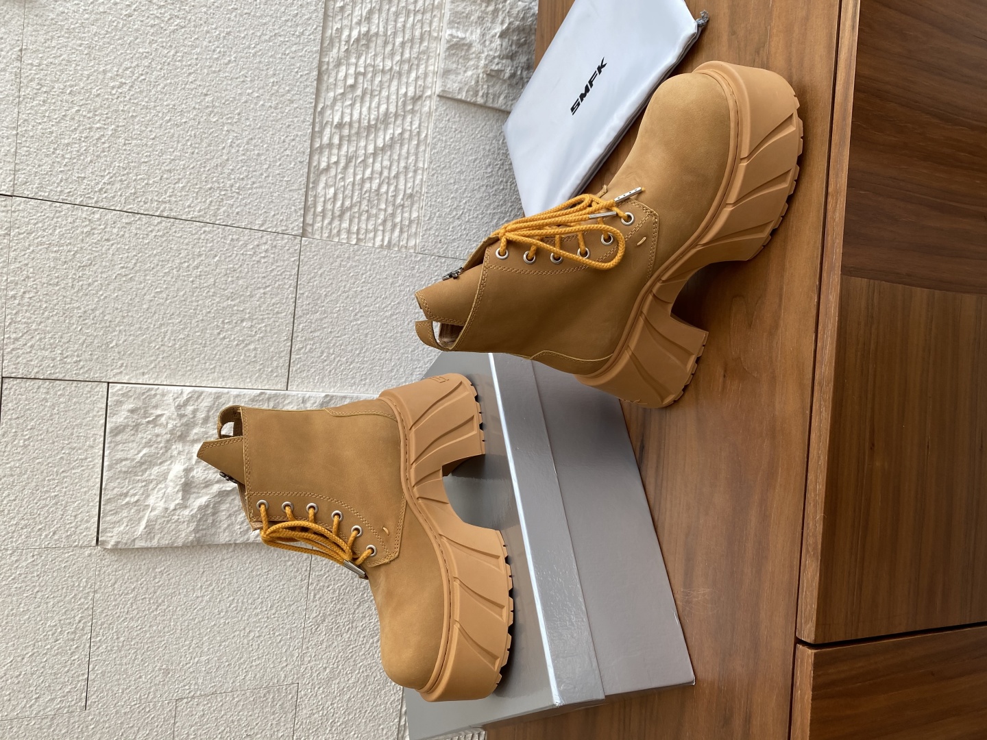 SMFK Mirage Machine Boots: GT-inspired luxury leather shoe boots for summer adventures. - 图片 5