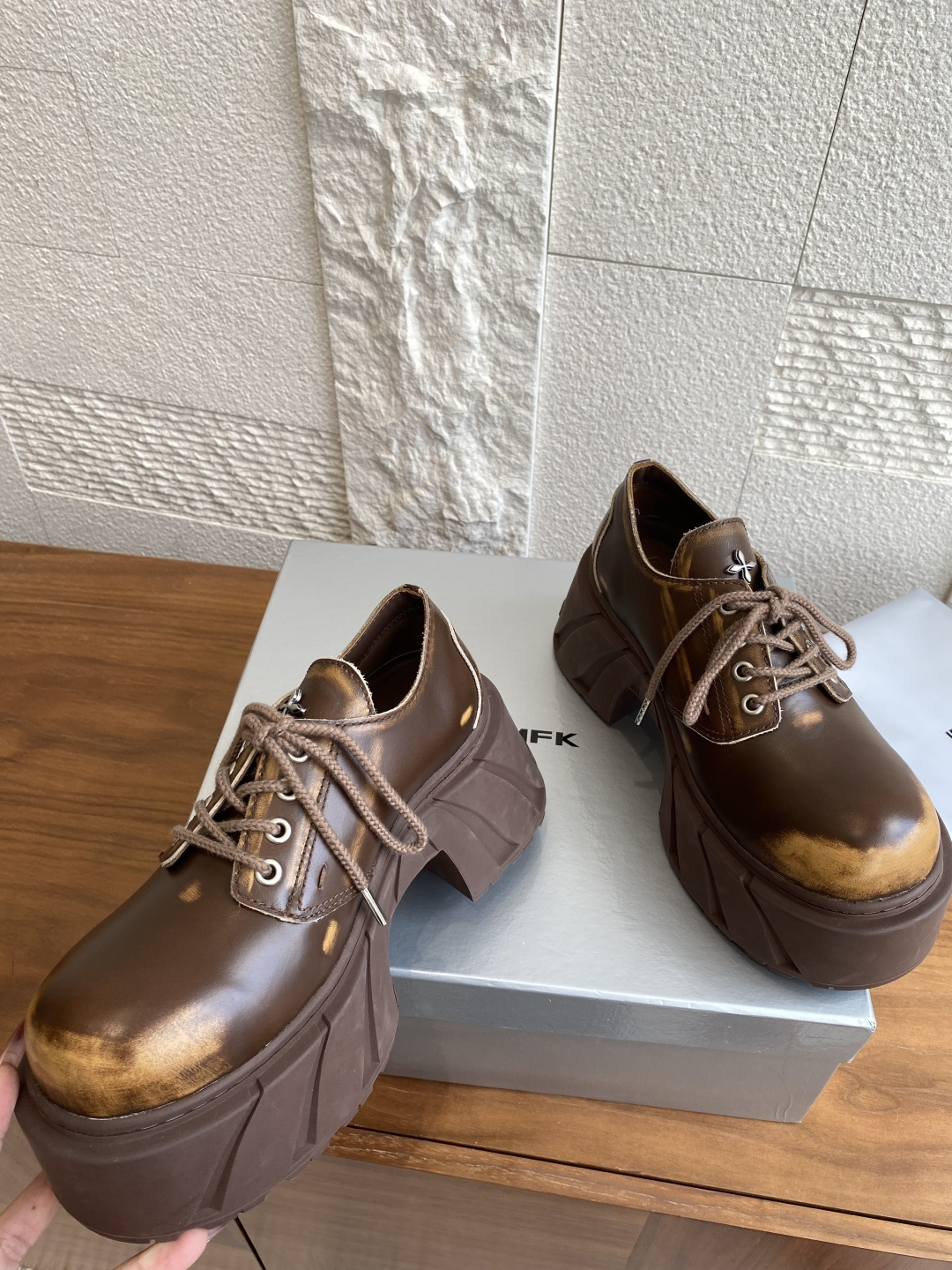 SMFK Mirage Machine Boots: Luxury Leather Shoes Inspired by GT Cars - 图片 5