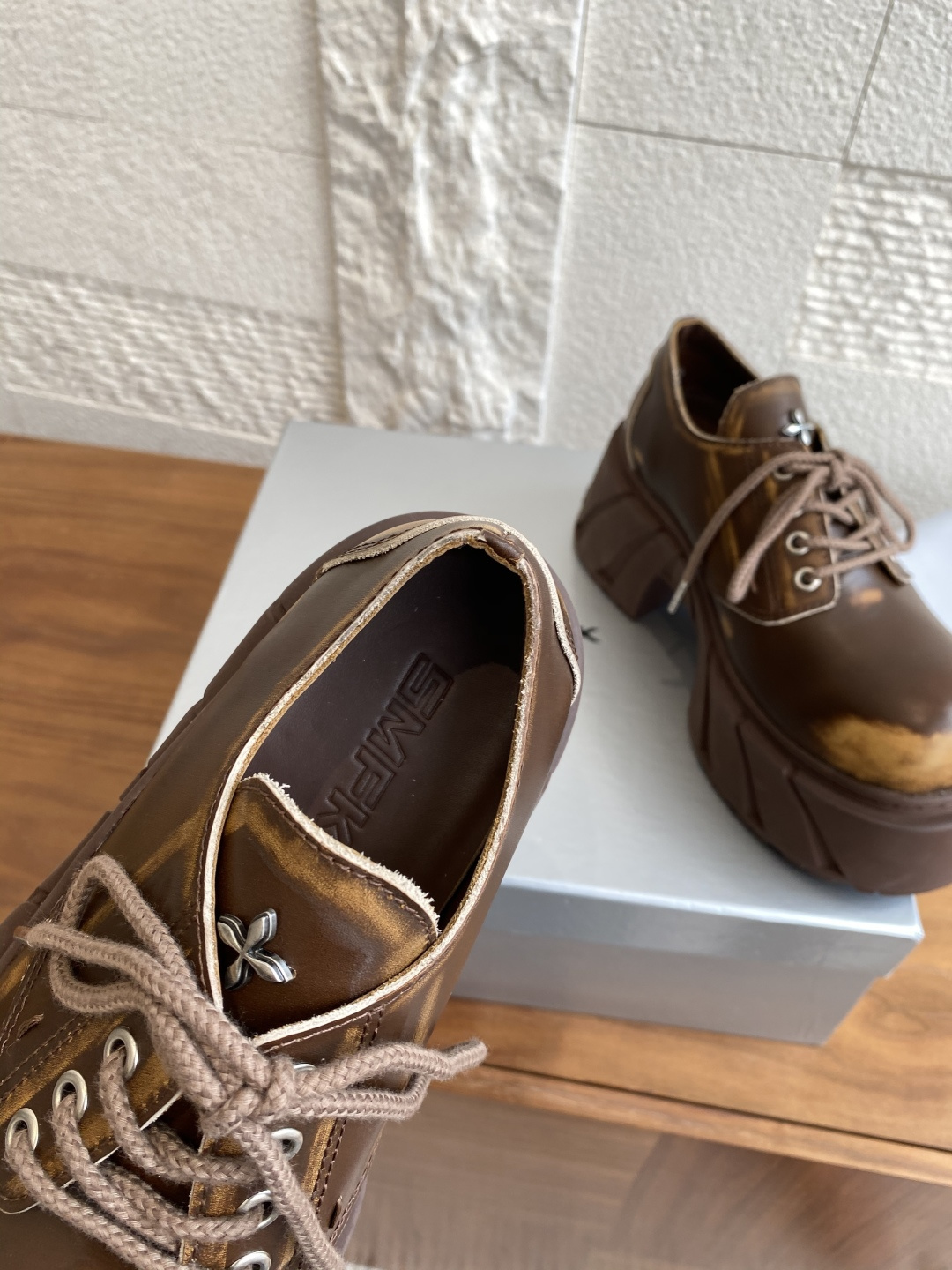 SMFK Mirage Machine Boots: Luxury Leather Shoes Inspired by GT Cars - 图片 6