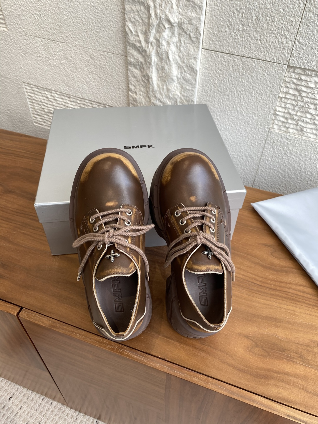 SMFK Mirage Machine Boots: Luxury Leather Shoes Inspired by GT Cars - 图片 3