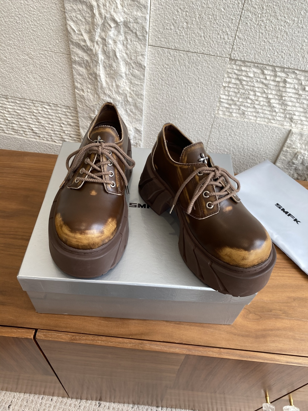 SMFK Mirage Machine Boots: Luxury Leather Shoes Inspired by GT Cars