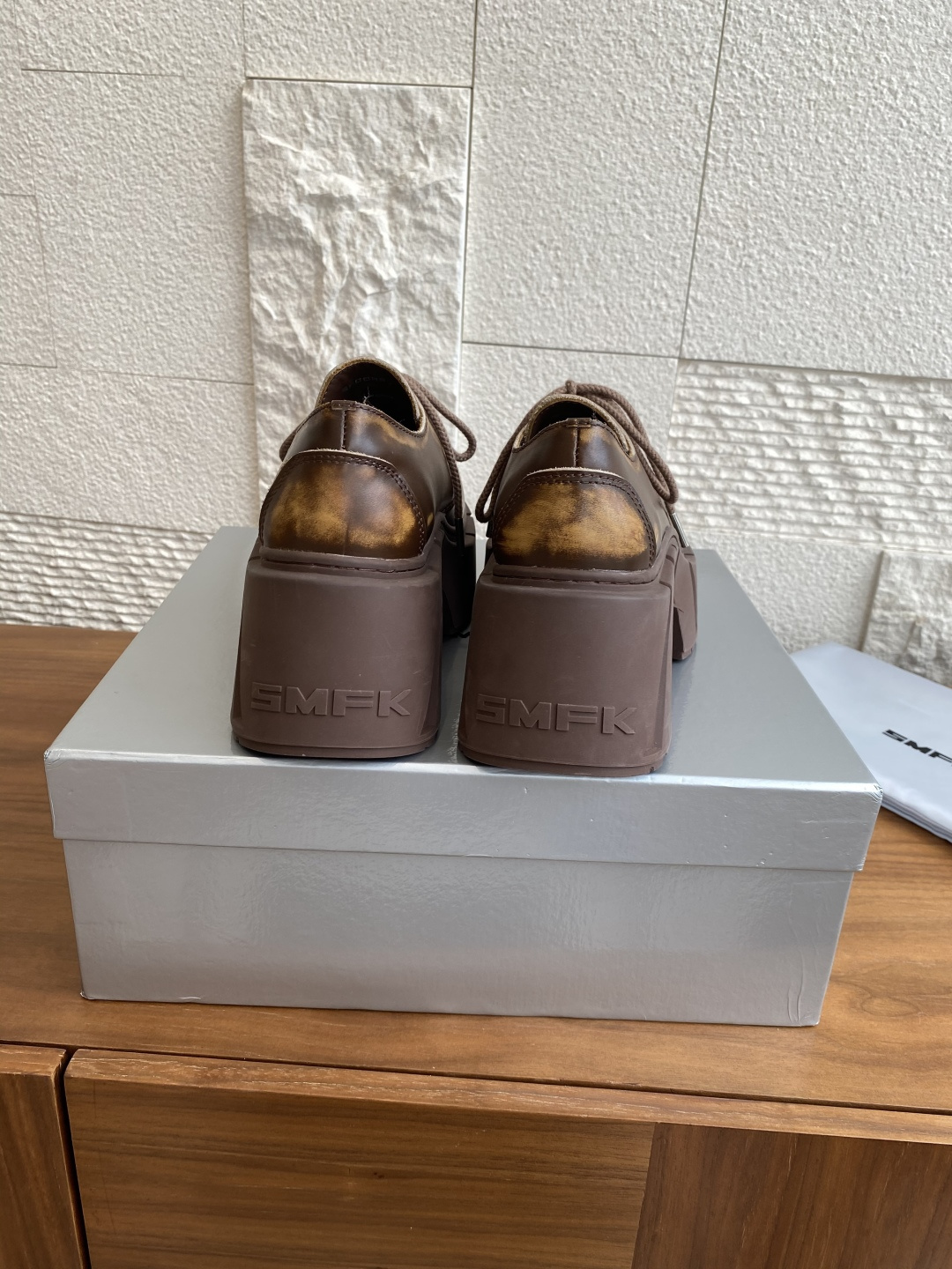 SMFK Mirage Machine Boots: Luxury Leather Shoes Inspired by GT Cars - 图片 8