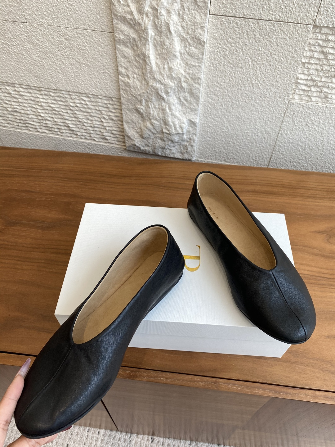 Luxurious Sheepskin Ballerina Flats by The Row, Size 35-40 - 图片 5