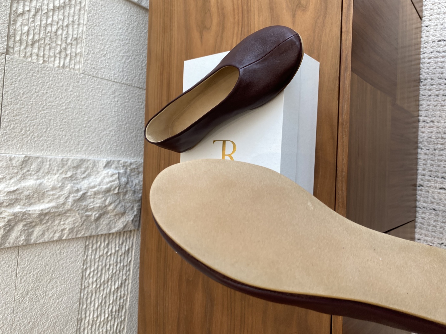 Luxurious Sheepskin Ballerina Flats by The Row – Top Version for $600 - 图片 7