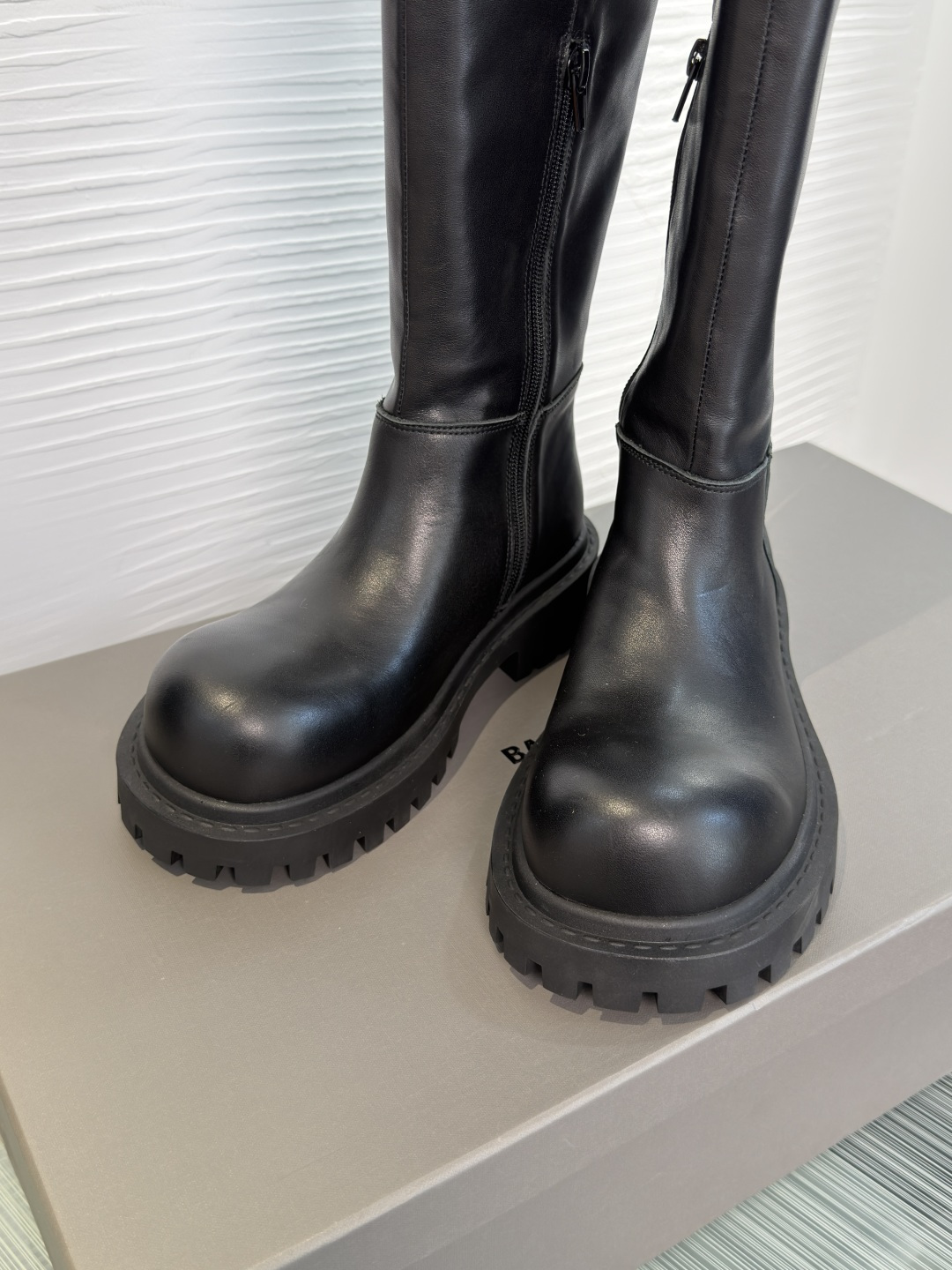 Balenciaga Chunky Rider Knee High Boots