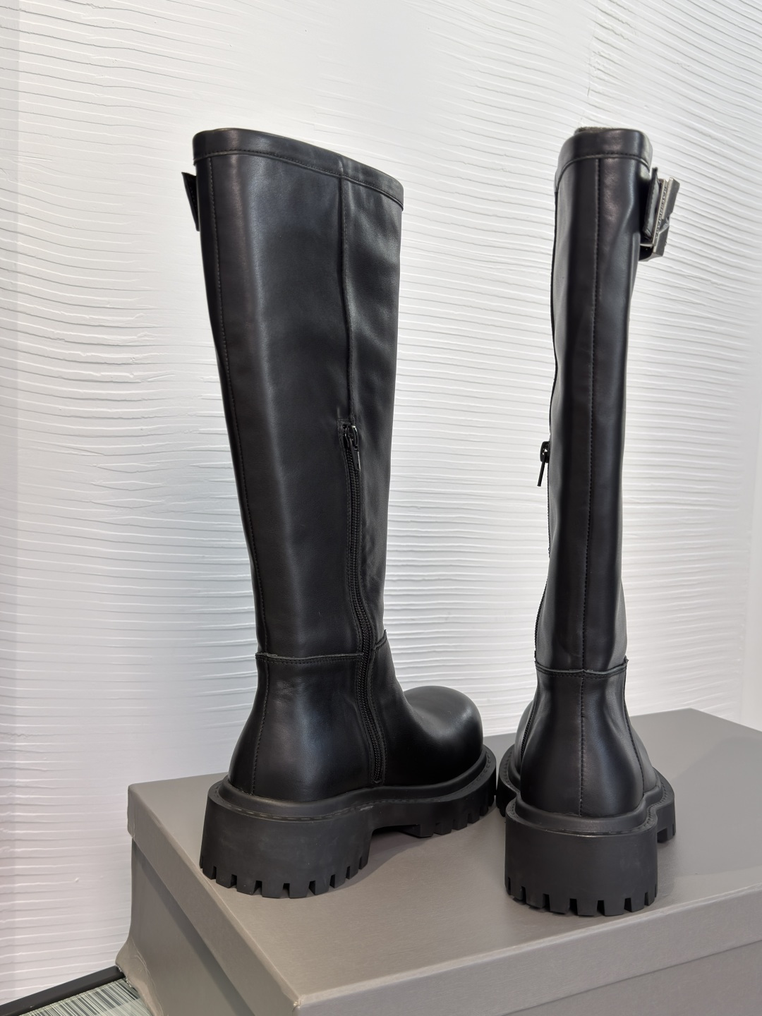 Balenciaga Chunky Rider Knee High Boots