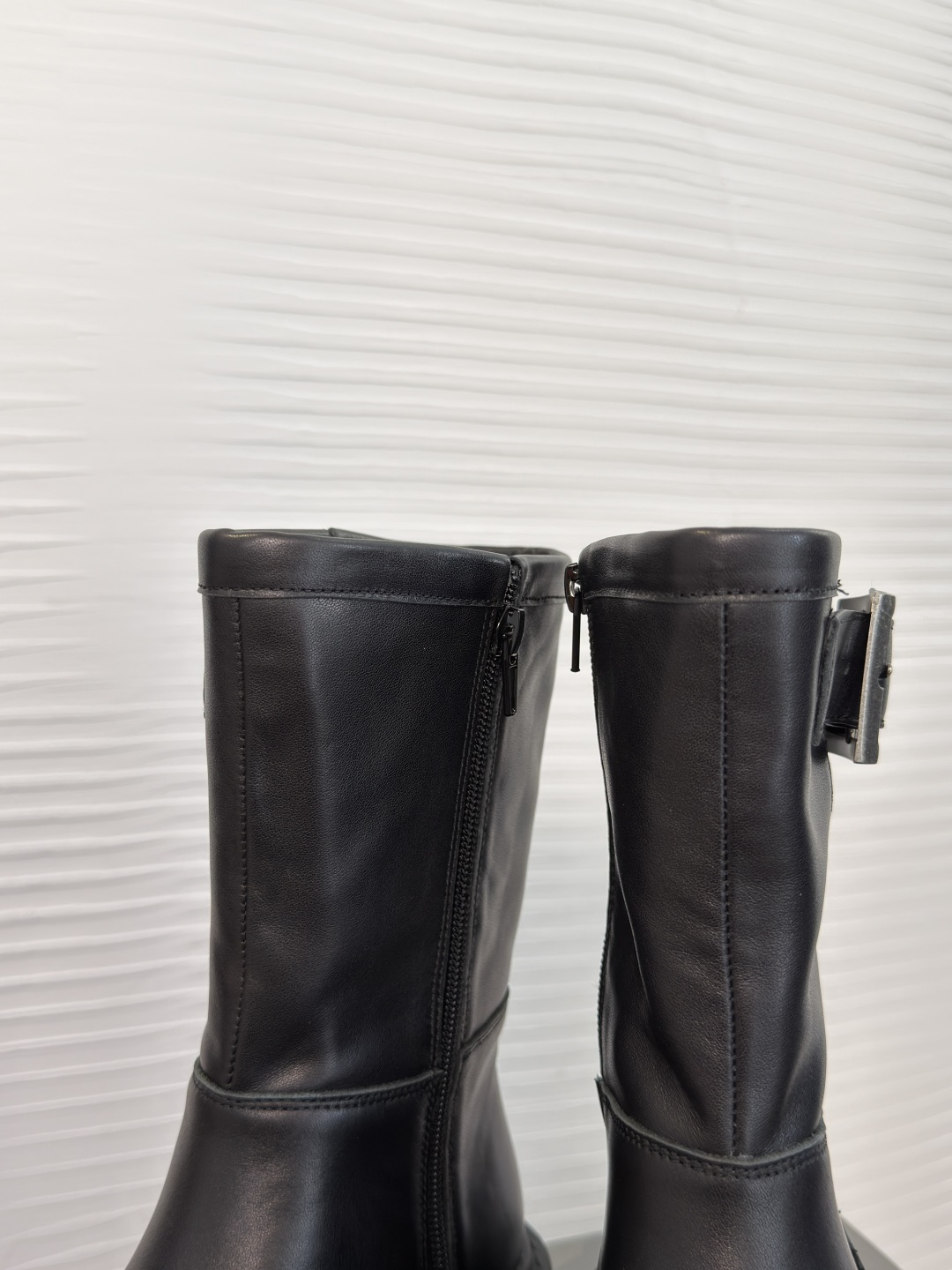Balenciaga Chunky Round Toe Mid Boots