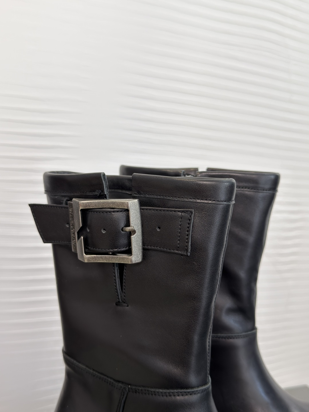 Balenciaga Chunky Round Toe Mid Boots