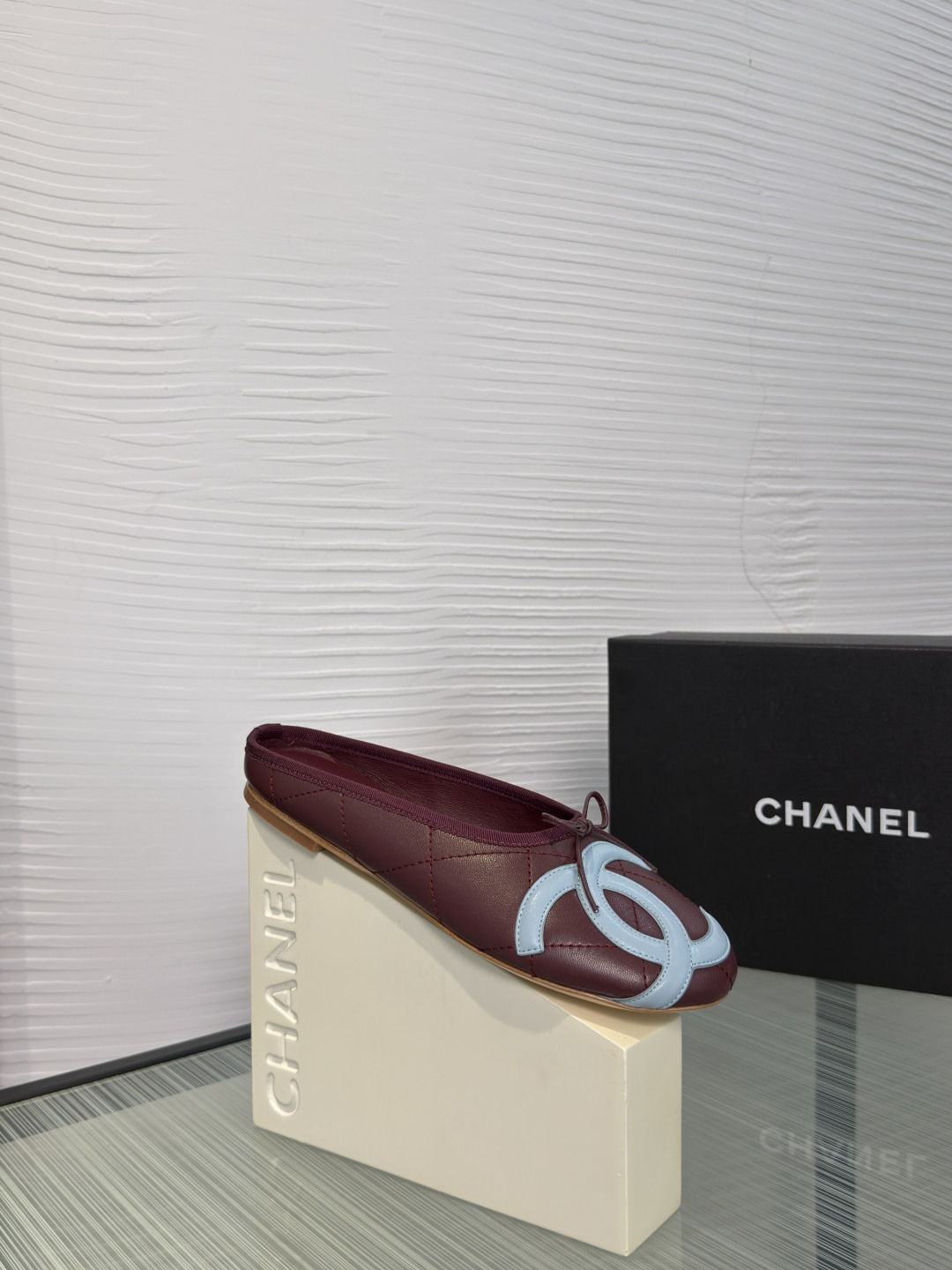 Sapatos femininos CHANEL Versão superior: