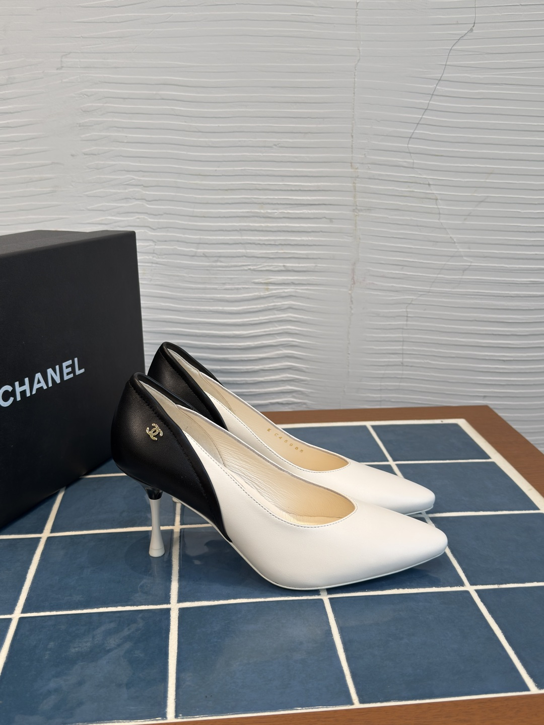 White Pointed Toe Pumps