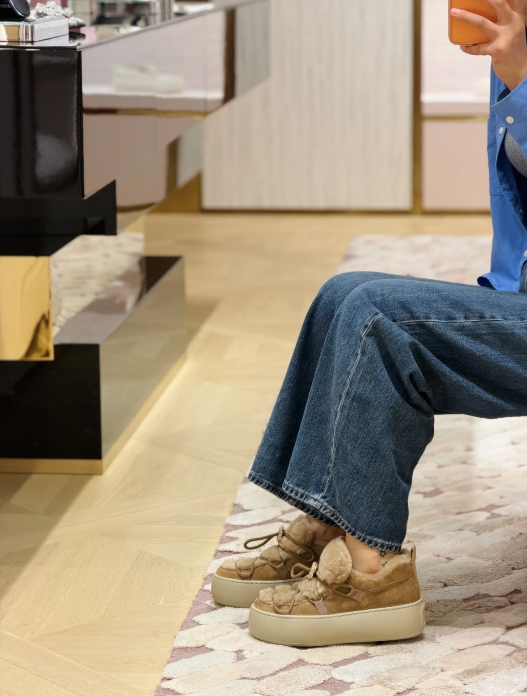 NO:668115,The apricot color is warm and waxy and has a good atmosphere, casual shoes/sports shoes, sneakers19860909杏色暖暖糯糯的好有氛围感,休闲鞋/运动鞋,sneakers,Women's Shoes