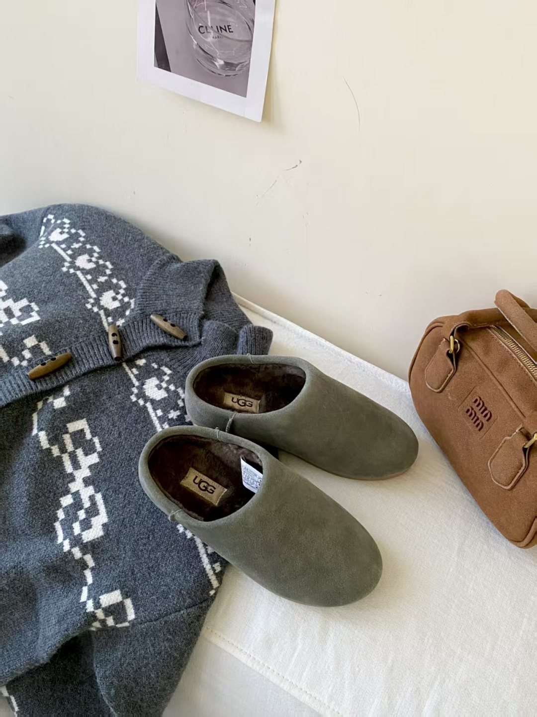UGG 2025新品小土豆，埃莱亚便鞋新生系列，半拖一脚蹬解锁松弛脚感，轻便薄底时刻轻盈时髦，随性走出全
