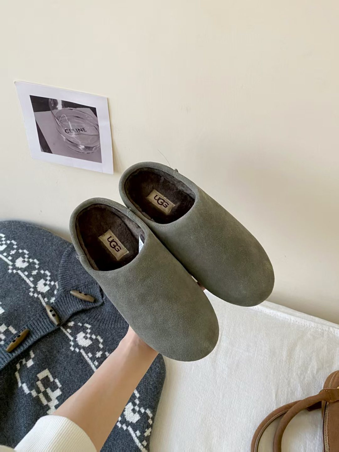 UGG 2025新品小土豆，埃莱亚便鞋新生系列，半拖一脚蹬解锁松弛脚感，轻便薄底时刻轻盈时髦，随性走出全