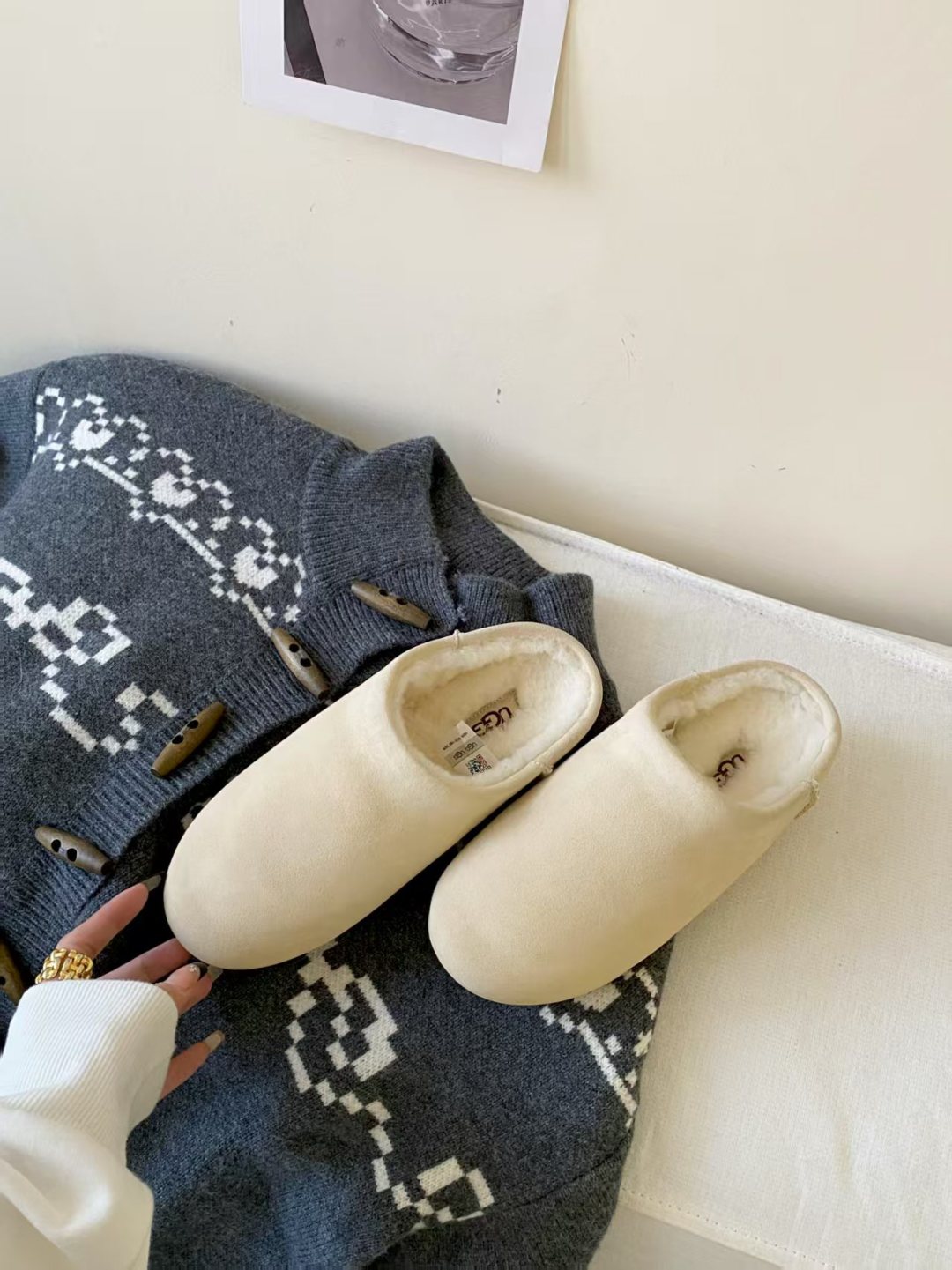 UGG 2025新品小土豆，埃莱亚便鞋新生系列，半拖一脚蹬解锁松弛脚感，轻便薄底时刻轻盈时髦，随性走出全
