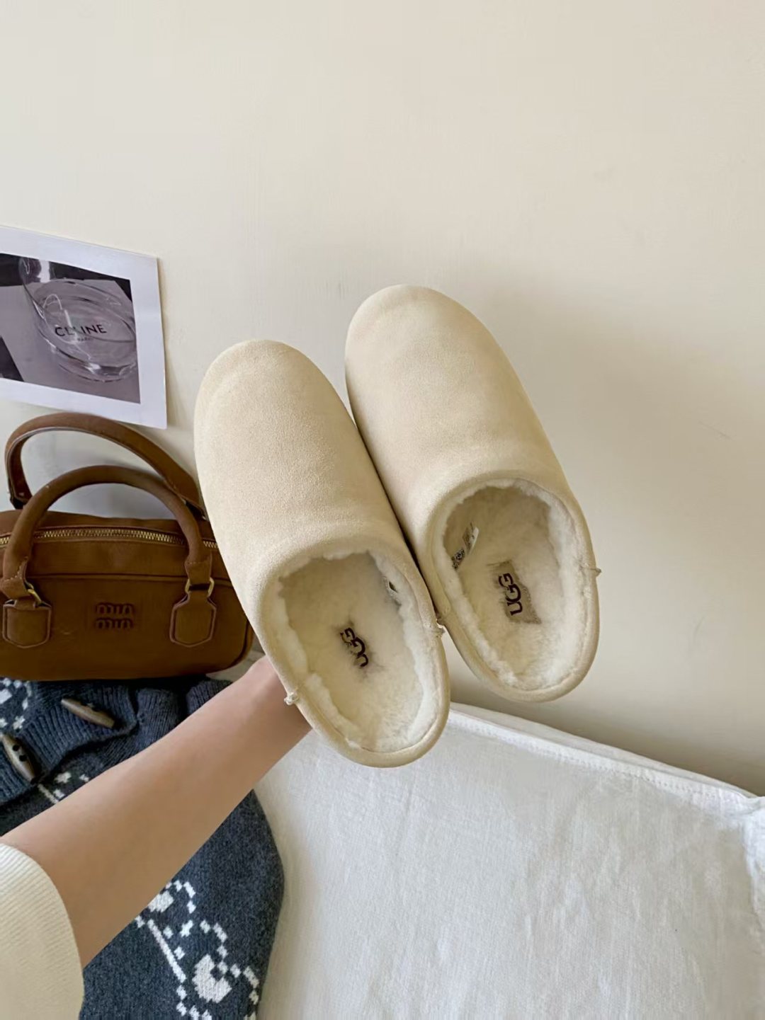 UGG 2025新品小土豆，埃莱亚便鞋新生系列，半拖一脚蹬解锁松弛脚感，轻便薄底时刻轻盈时髦，随性走出全