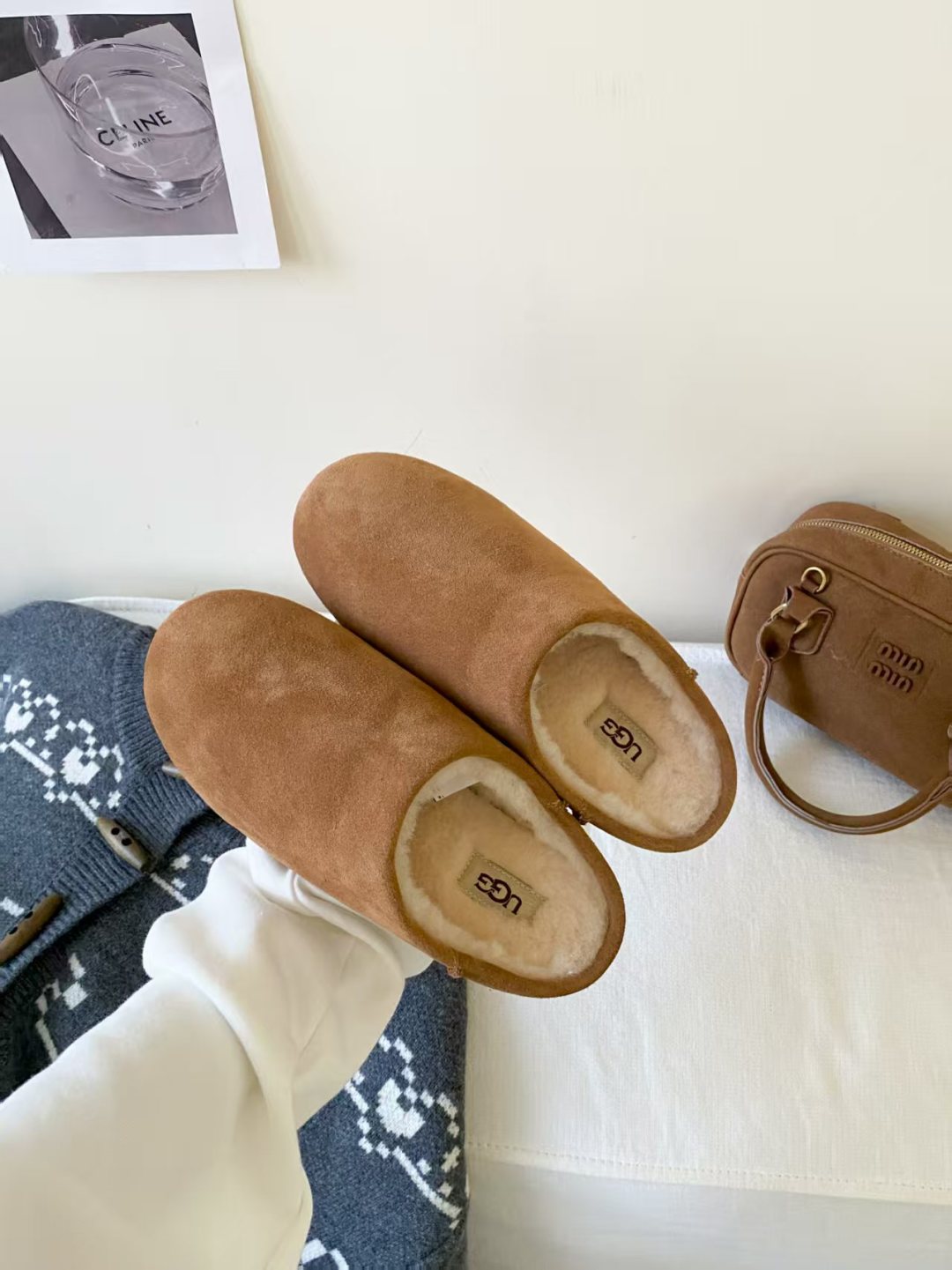 UGG 2025新品小土豆，埃莱亚便鞋新生系列，半拖一脚蹬解锁松弛脚感，轻便薄底时刻轻盈时髦，随性走出全