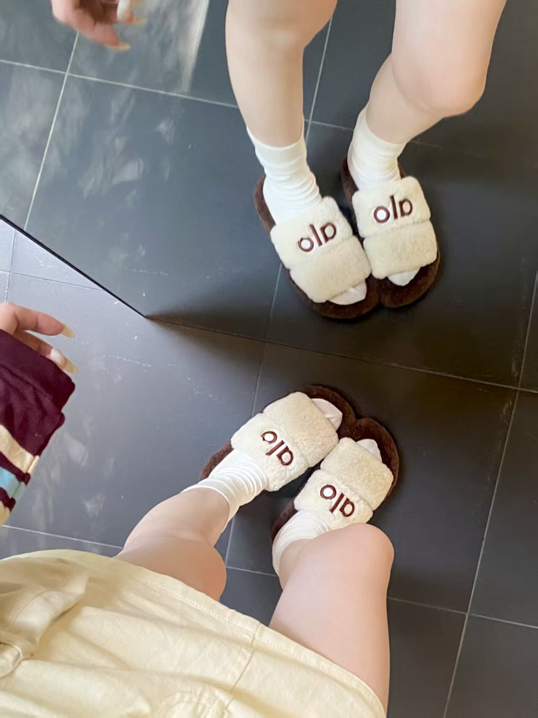 NO:491442,Slippers, fur shoes, slippers19860909上脚随拍,毛毛鞋拖鞋,slippers,Women's Shoes