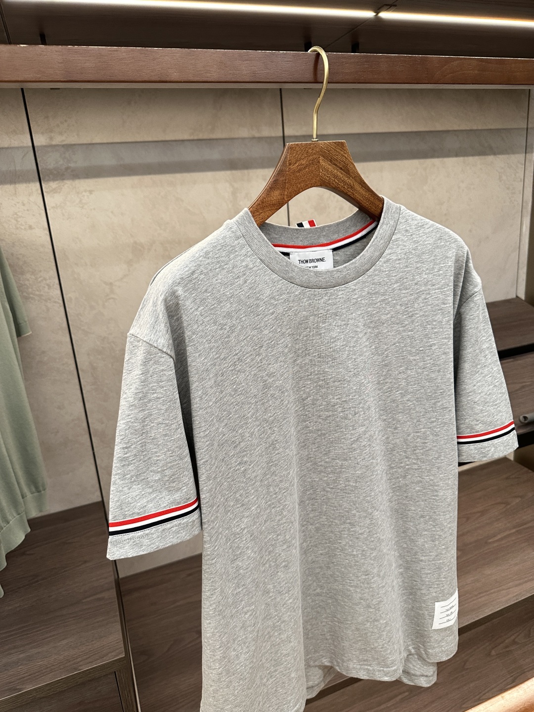 Thom Browne Men's Classic Fit Short Sleeve T-Shirt - Comfortable Cotton Tee 3 cmp i1750056605315 3085 0 1
