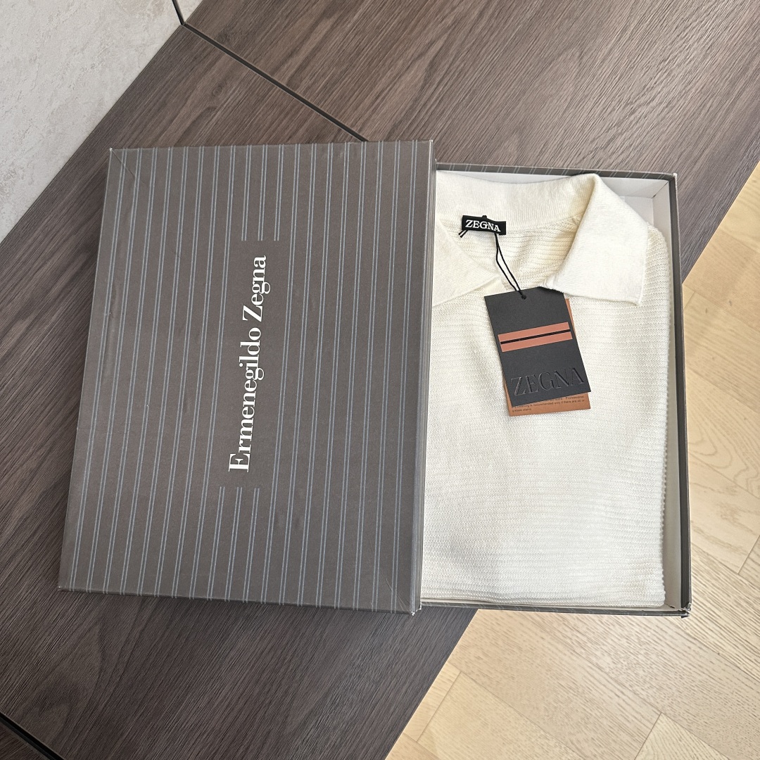 Men's Ribbed Knit Short Sleeve Polo Shirt - Cotton Linen Blend Casual Top 9 cmp i1750141720619 2713 0 9