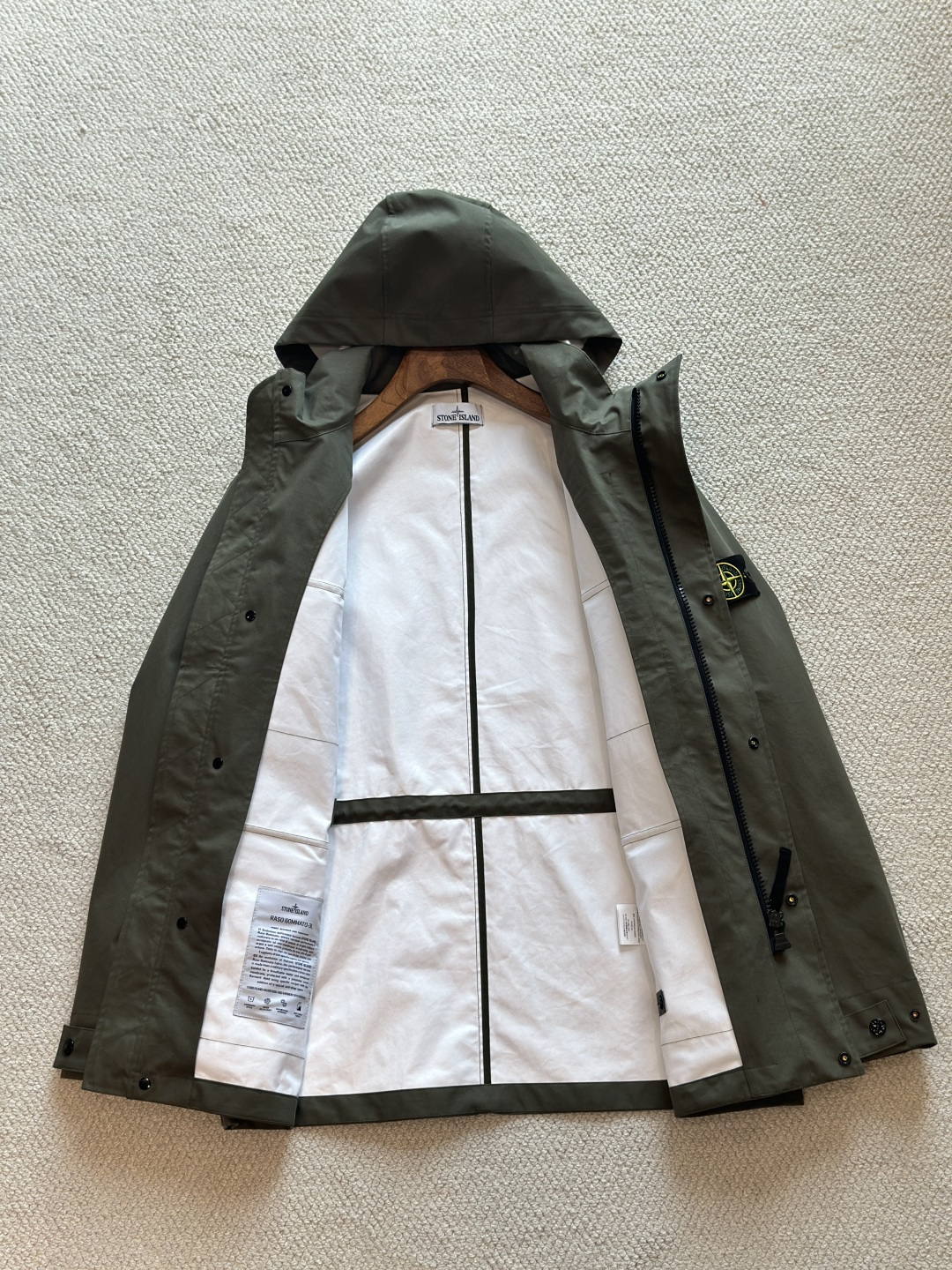 Stone Island Men's Lightweight Hooded Jacket, Military Style 9 cmp i1759890448652 3005 0 15