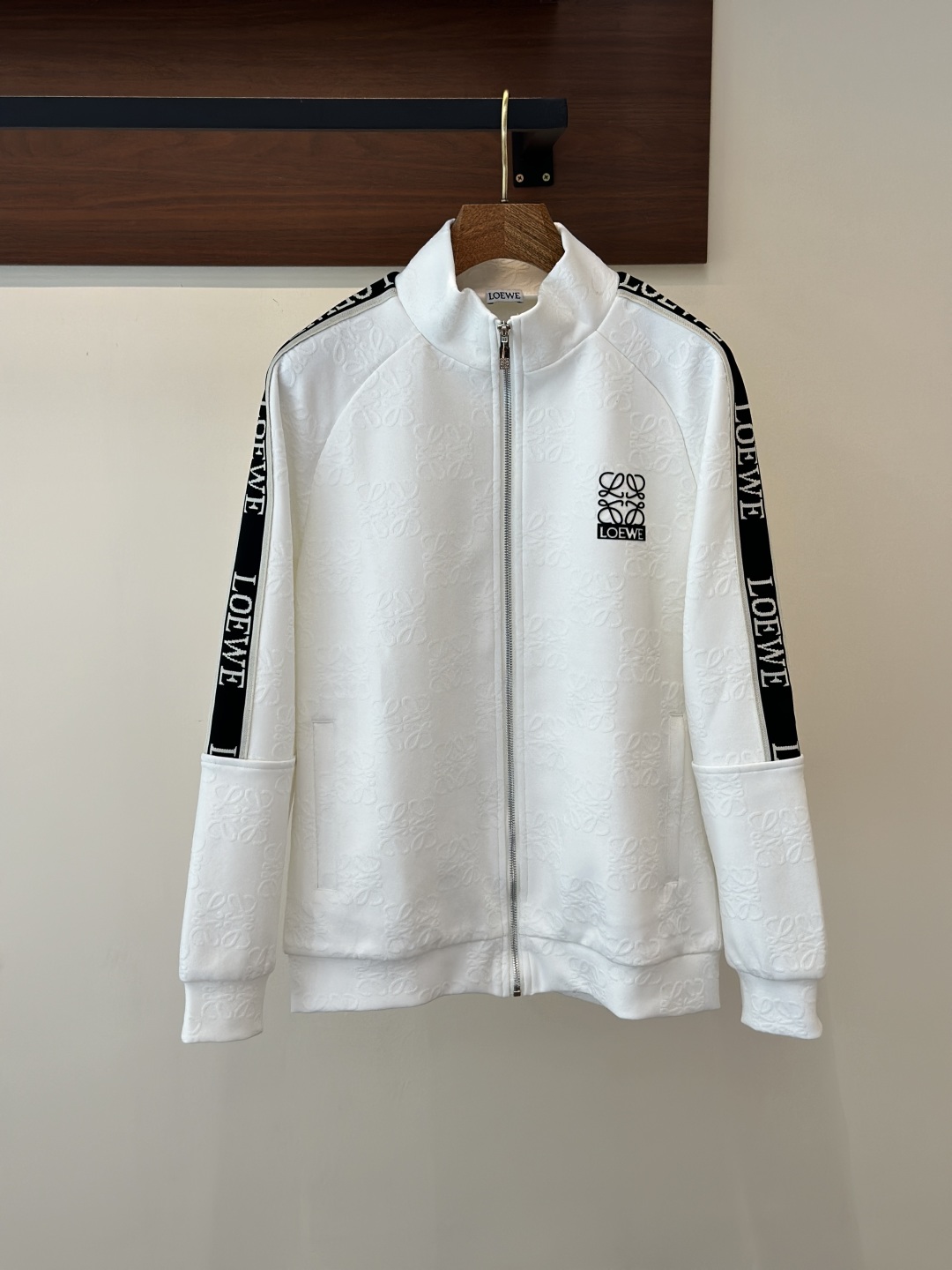 Loewe White Embroidered Track Jacket, Designer Sportswear for Men 2 cmp i1760278505632 5463 0 0