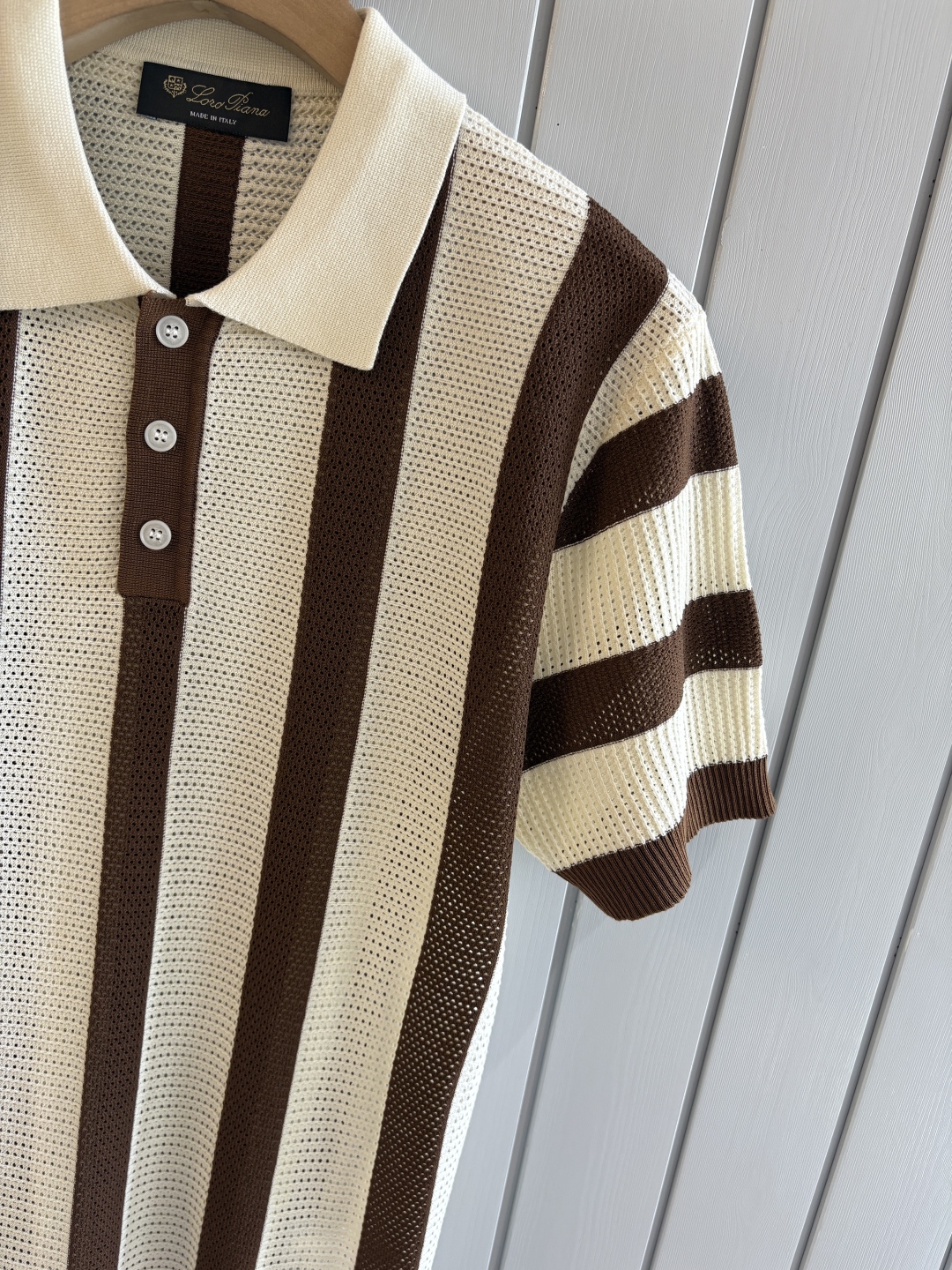 Luxury Diamond Jacquard Polo Shirt: Cashmere & Silk Blend, Short Sleeve 5 cmp i1747030629800 1273 0 3