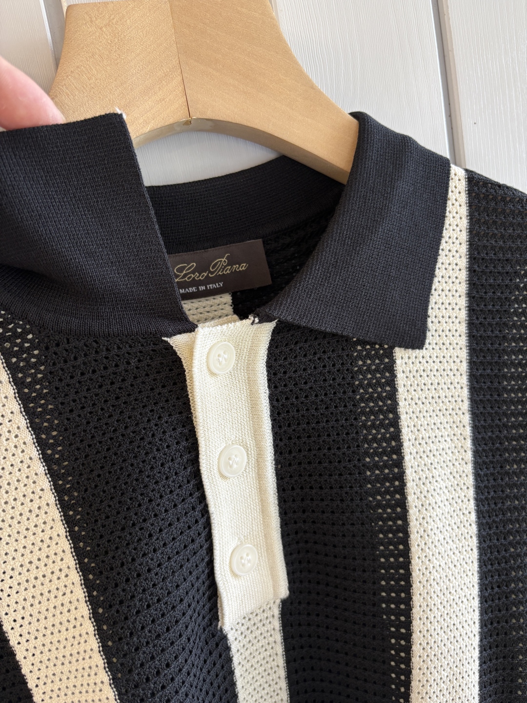 Luxury Diamond Jacquard Polo Shirt: Cashmere & Silk Blend, Short Sleeve 9 cmp i1747030698603 8373 0 7