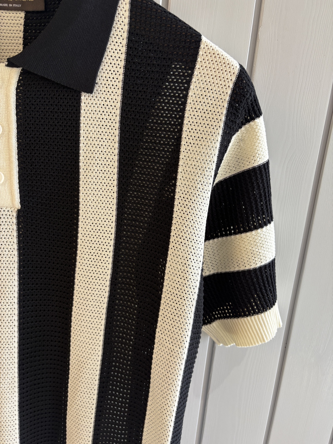 Luxury Diamond Jacquard Polo Shirt: Cashmere & Silk Blend, Short Sleeve 5 cmp i1747030698638 1742 0 3