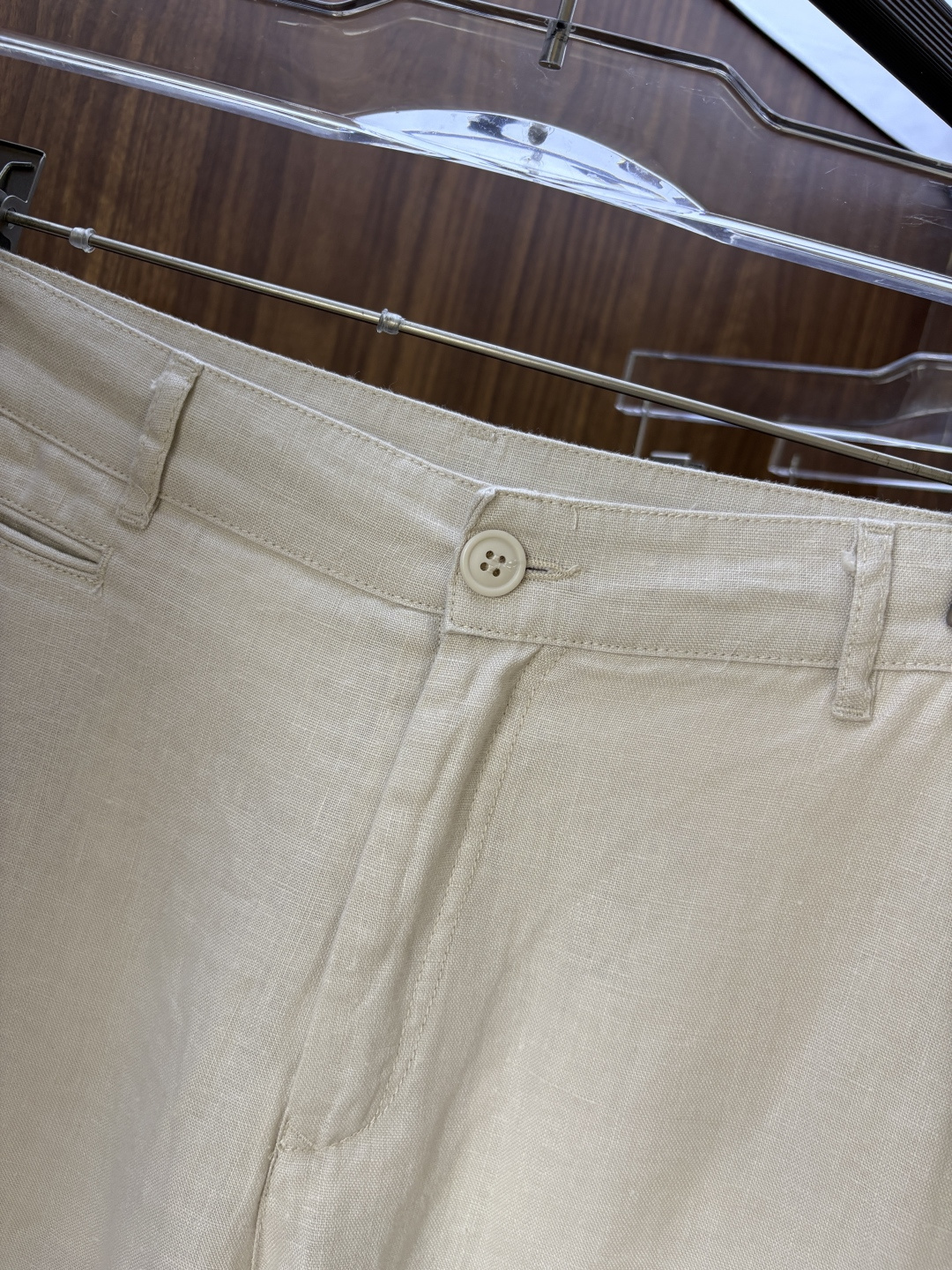 Z家2025春夏刺绣标识100 ％全麻时尚休闲裤 裤子无节制的创造动感兼具吸引力🧲,完美着装让时尚商务休