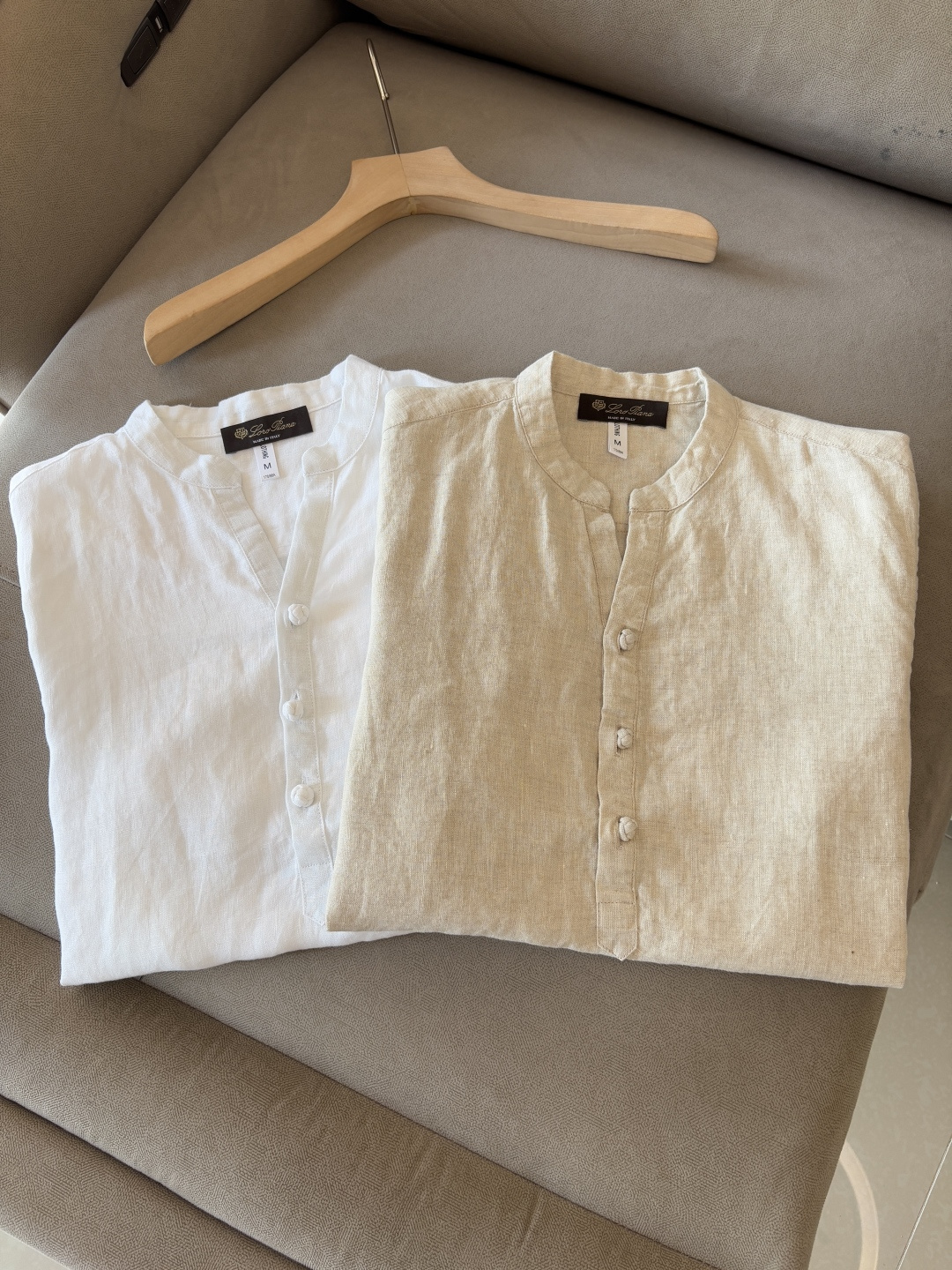 lP🆕20%亚麻男士短袖，男装界的天花板，这款翻领麻料衫短袖精准到每一针的细腻工艺，完全区别于普通面料裁