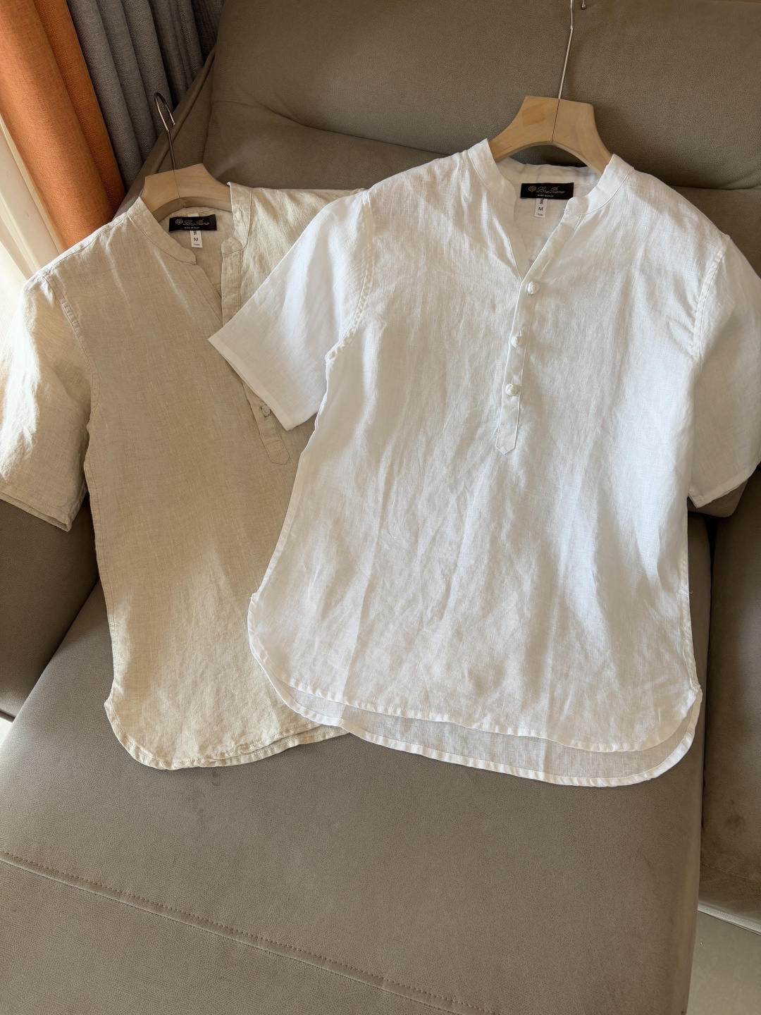 lP🆕20%亚麻男士短袖，男装界的天花板，这款翻领麻料衫短袖精准到每一针的细腻工艺，完全区别于普通面料裁