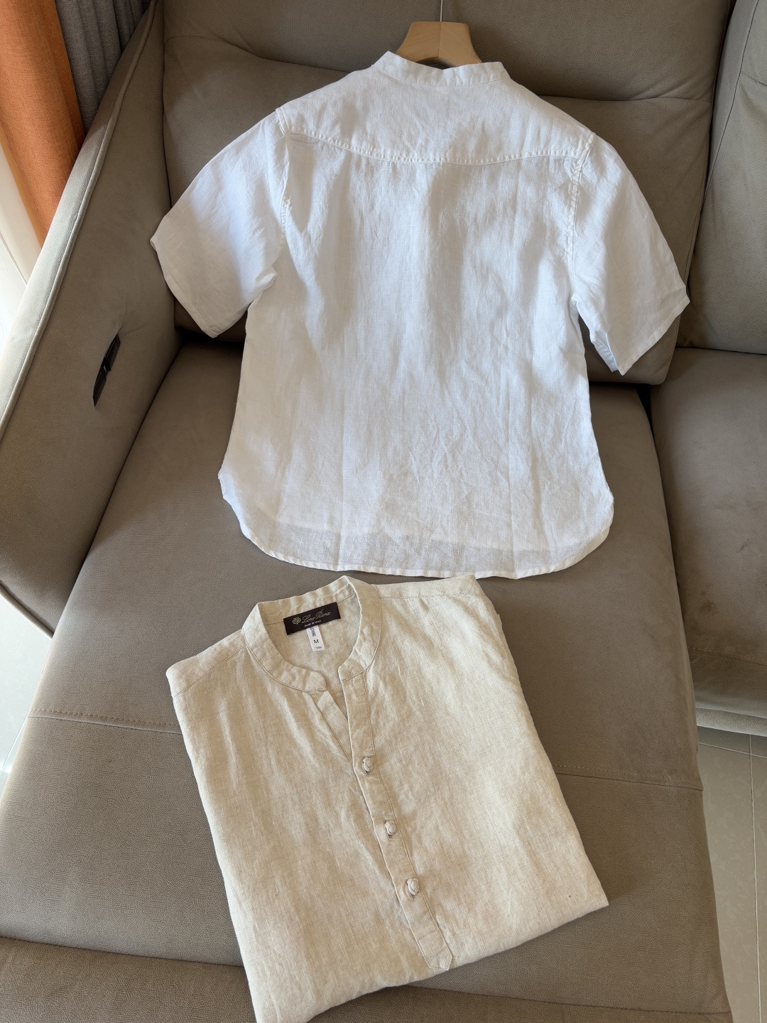 lP🆕20%亚麻男士短袖，男装界的天花板，这款翻领麻料衫短袖精准到每一针的细腻工艺，完全区别于普通面料裁