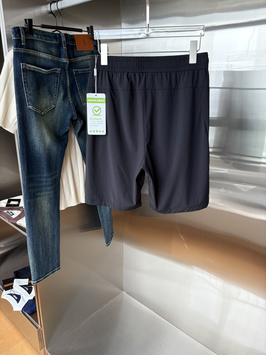 始祖2025夏季新款 短裤  休闲裤，专柜定制面料 透气舒适度高，细节无可挑剔，品牌元素设计理念，体现品