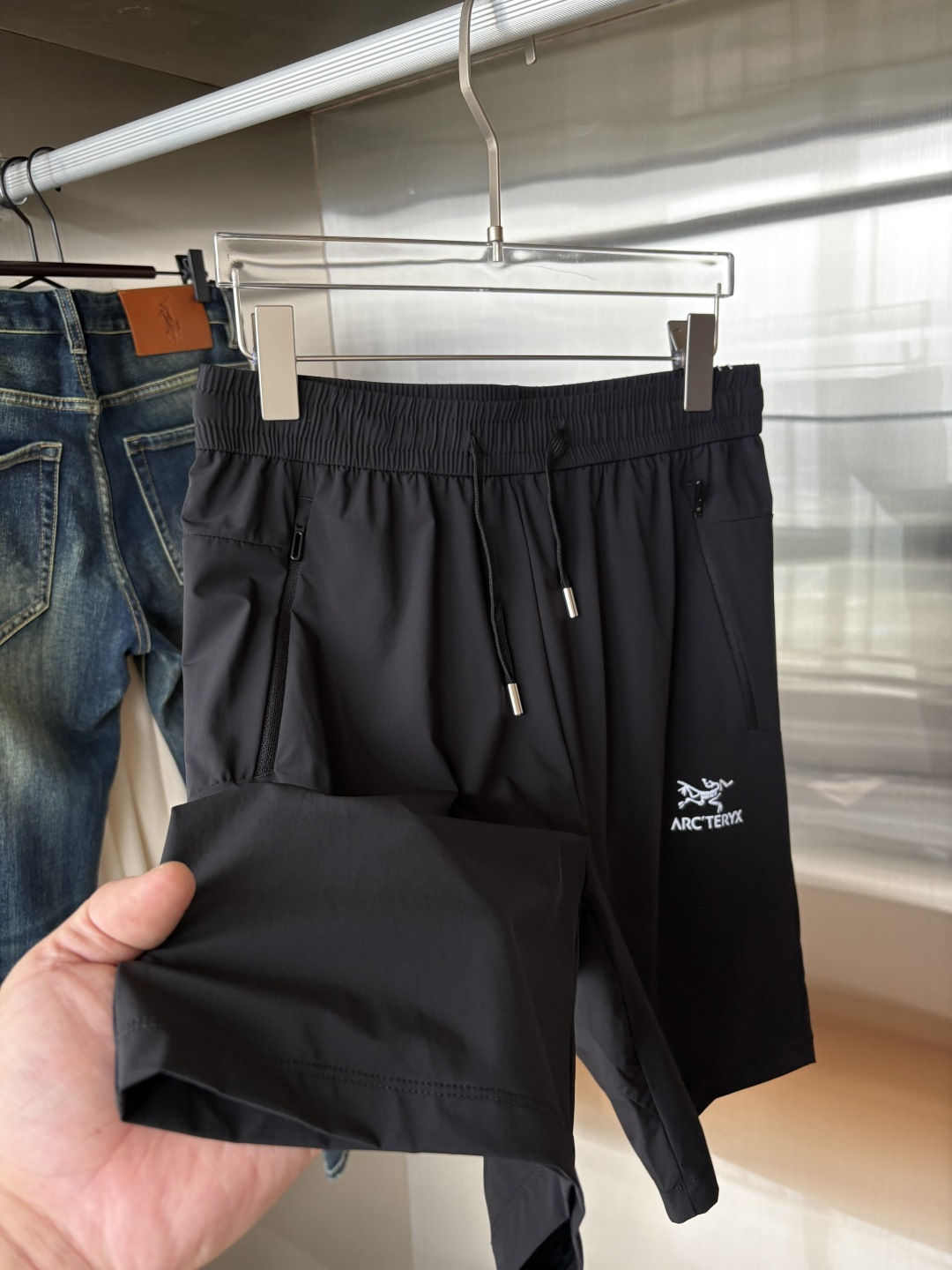 始祖2025夏季新款 短裤  休闲裤，专柜定制面料 透气舒适度高，细节无可挑剔，品牌元素设计理念，体现品